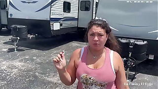 Colombian toddler gives pussy ass down payment for RV. La Paisa